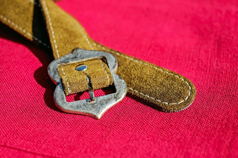 Repurposed Belt Bracelets